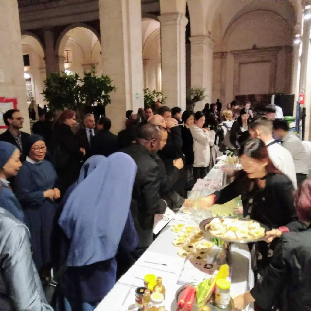 Dégustation de la cuisine coréenne au Vatican