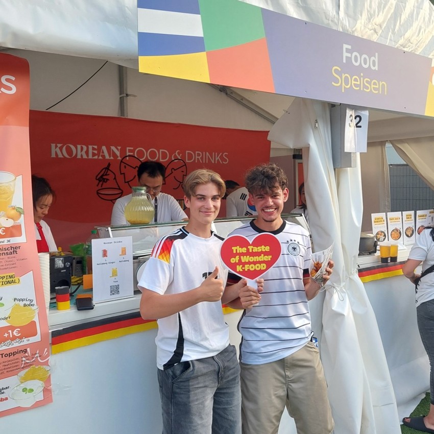 La K-Food séduit les supporters de football à Berlin